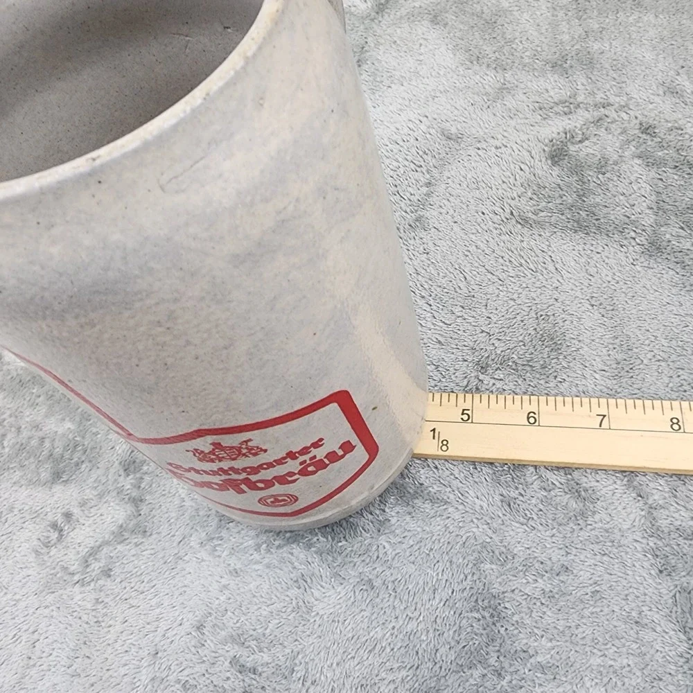 Vintage So Ein Bier Gtuttgarter Hofbrau Beer Stein - Germany -‎ 1L